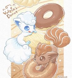 alolan vulpix from pokemon by sasabunecafe