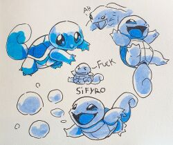 squirtle from pokemon by sifyro