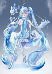 hatsune miku from vocaloid