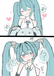 hatsune miku from vocaloid