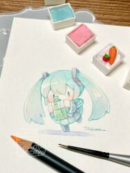 hatsune miku from vocaloid