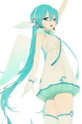 hatsune miku from vocaloid