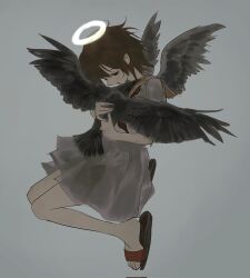 rakka (haibane renmei) from haibane renmei by xgshjsgha