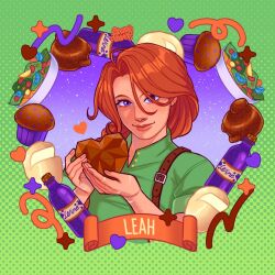 leah (stardew valley) from stardew valley