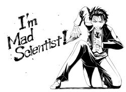 okabe rintarou from science adventure by eibon