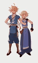 aether (genshin impact) from avatar: the last airbender