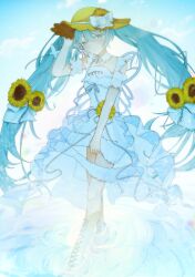 hatsune miku from magical mirai (vocaloid)