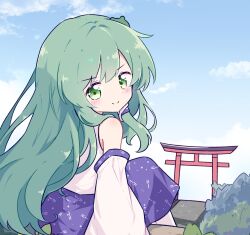 kochiya sanae from touhou