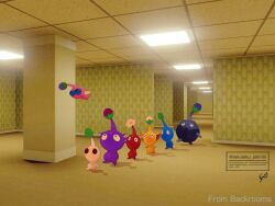 pikmin (creature) from backrooms (creepypasta)