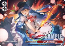 hinanawi tenshi from touhou by shinia