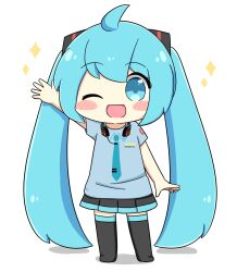 hatsune miku from vocaloid by nukotun