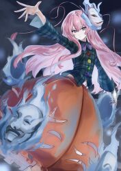 hata no kokoro from touhou