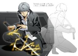 narukami yu from goddess of victory: nikke