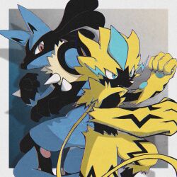 lucario from pokemon