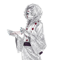 rui (kimetsu no yaiba) from kimetsu no yaiba