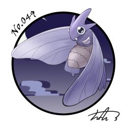 venomoth from pokemon by tsucchan