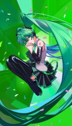 hatsune miku from vocaloid