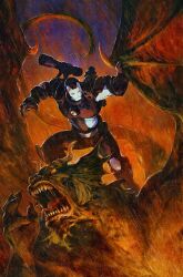 war machine from iron man (series) by dave rapoza