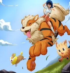 arcanine from chainsaw man by l1amanade