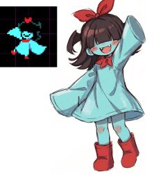 aqua (deltarune) from deltarune