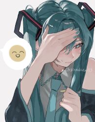 hatsune miku from vocaloid