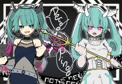 hatsune miku from vocaloid