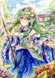 kochiya sanae from touhou