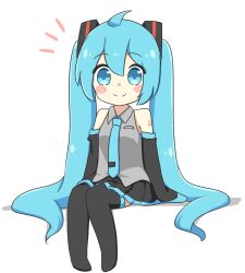 hatsune miku from vocaloid by nukotun