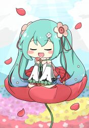 hatsune miku from vocaloid by nukotun