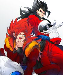 gogeta from dragon ball by ommmyoh