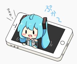 hatsune miku from vocaloid