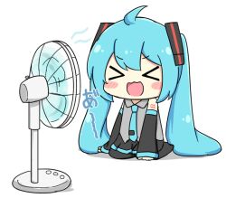 hatsune miku from vocaloid by nukotun