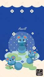 azurill from pokemon by meme (sleepsheep)
