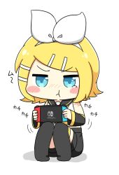 kagamine rin from nintendo switch by nukotun