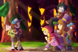 dipper pines from a hat in time