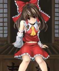 hakurei reimu from touhou by kasuka