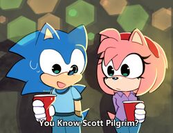 amy rose from scott pilgrim (series)