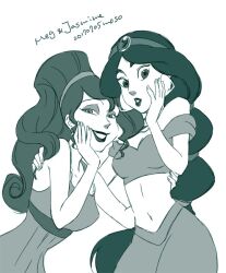 jasmine (disney) from aladdin (movie) by w-l