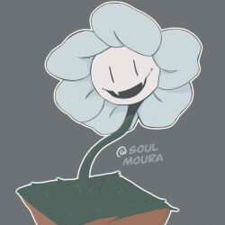 flowey (undertale) from undertale by soulmoura