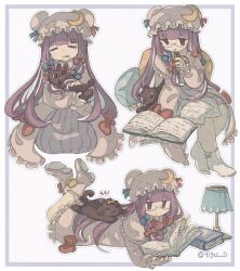 patchouli knowledge from touhou by chigu