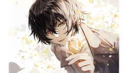 dazai osamu (bungou stray dogs) from bungou stray dogs by baocaizi