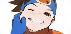 lan hikari (mega man) from mega man (series) by tomo hiro
