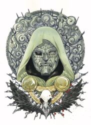 doctor doom from fantastic four by peach momoko