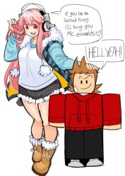 super sonico from eddsworld