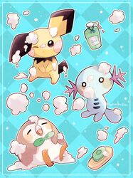 pichu from pokemon by hanabusaoekaki