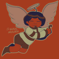 frisk (undertale) from undertale by soulmoura