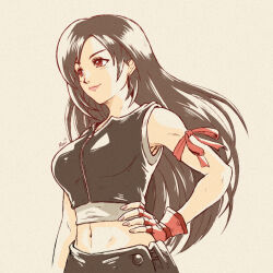 tifa lockhart from dissidia final fantasy