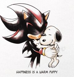 shadow the hedgehog from peanuts (comic)