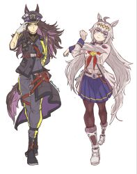 fenomeno (black flames of the righteous spirit) (umamusume) from umamusume