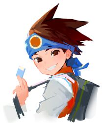 lan hikari (mega man) from mega man (series) by tomo hiro
